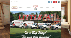 Desktop Screenshot of littleawoodfloors.com